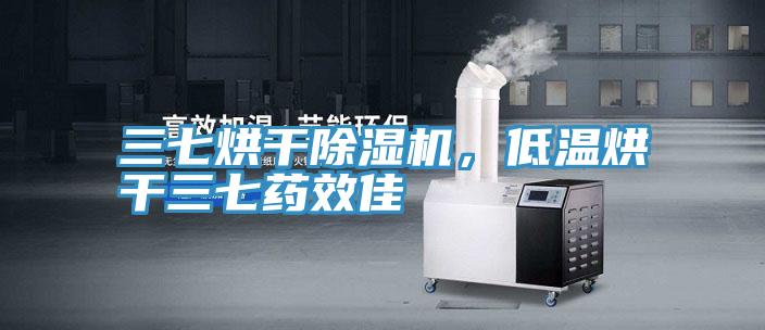 三七烘干除濕機，低溫烘干三七藥效佳