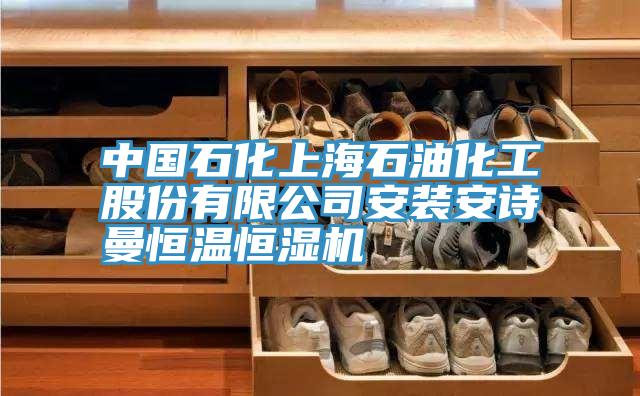 中國(guó)石化上海石油化工股份有限公司安裝安詩曼恒溫恒濕機(jī)