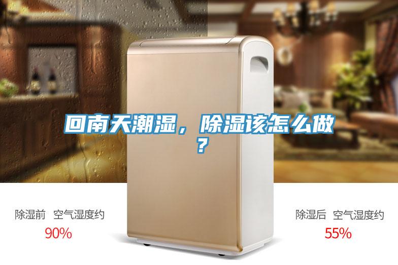 回南天潮濕，除濕該怎么做？