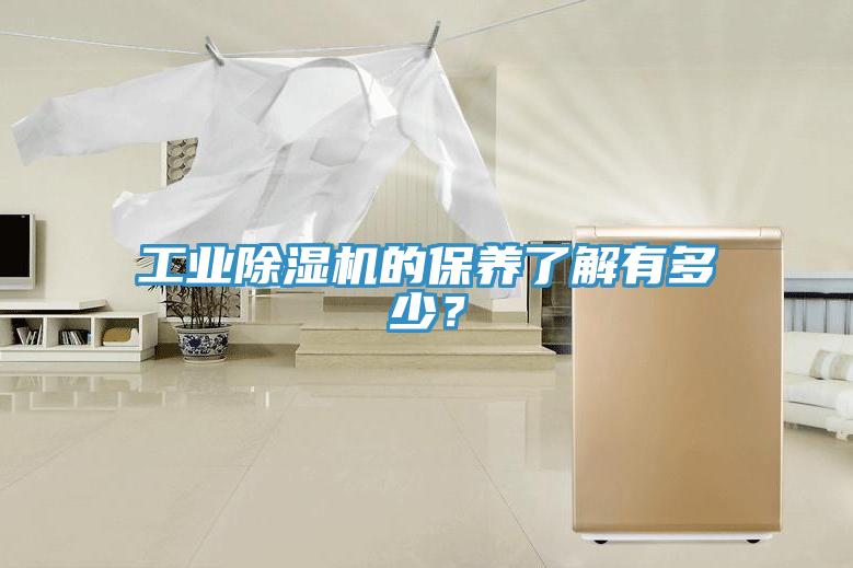 工業除濕機的保養了解有多少？