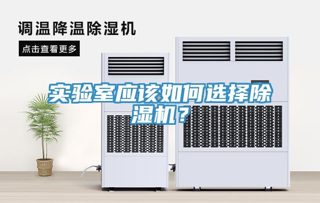 實驗室應該如何選擇除濕機？