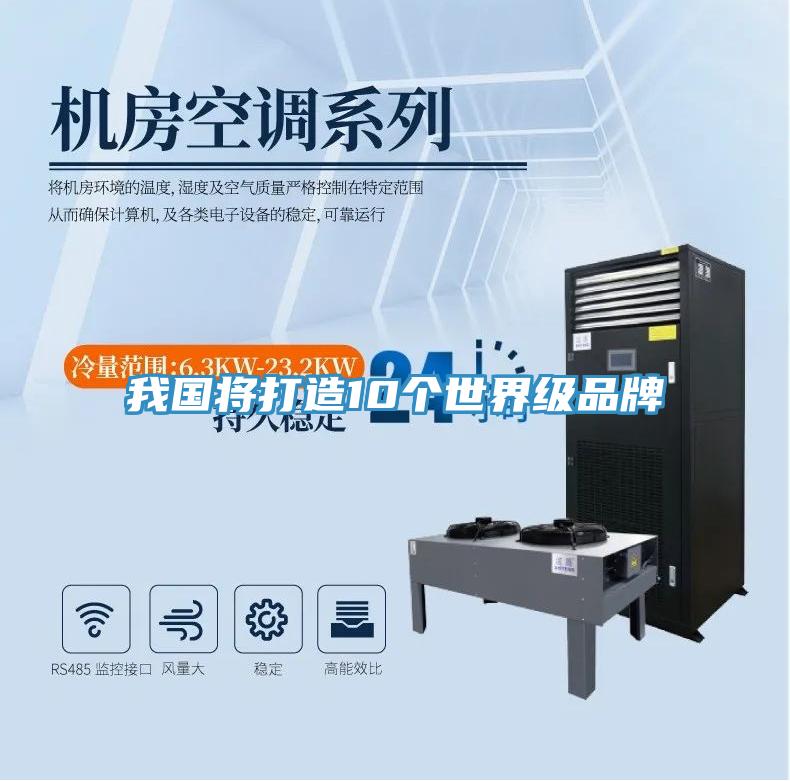 我國將打造10個世界級品牌