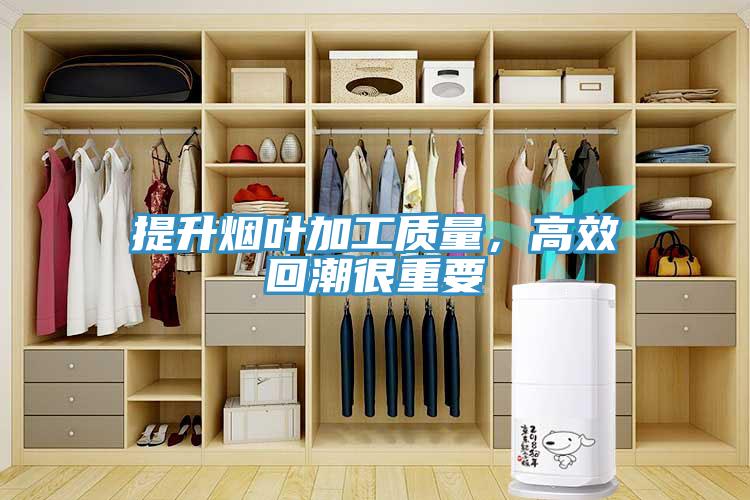 提升煙葉加工質(zhì)量，高效回潮很重要