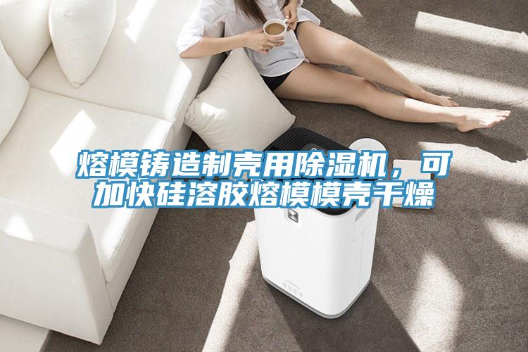 熔模鑄造制殼用除濕機，可加快硅溶膠熔模模殼干燥