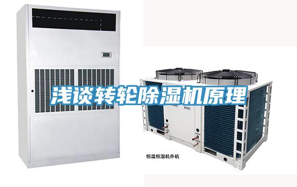 淺談轉輪除濕機原理