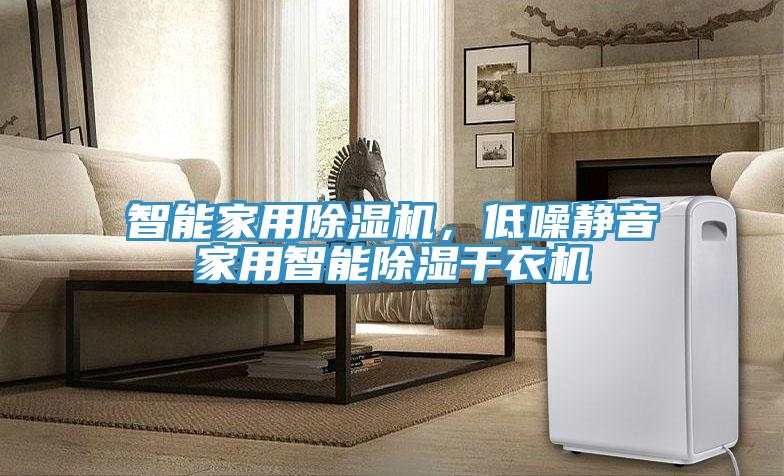 智能家用除濕機，低噪靜音家用智能除濕干衣機