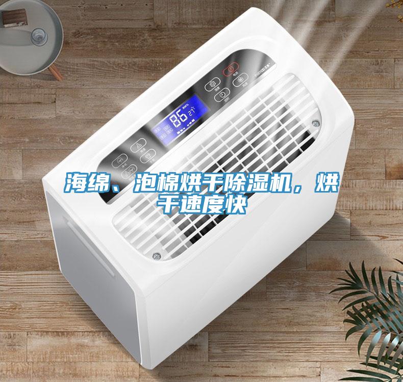 海綿、泡棉烘干除濕機，烘干速度快