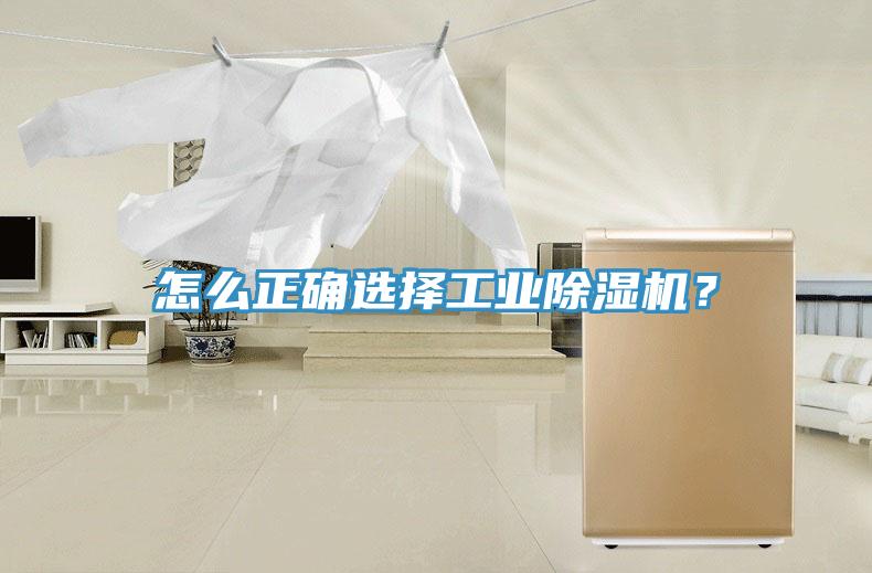 怎么正確選擇工業除濕機？