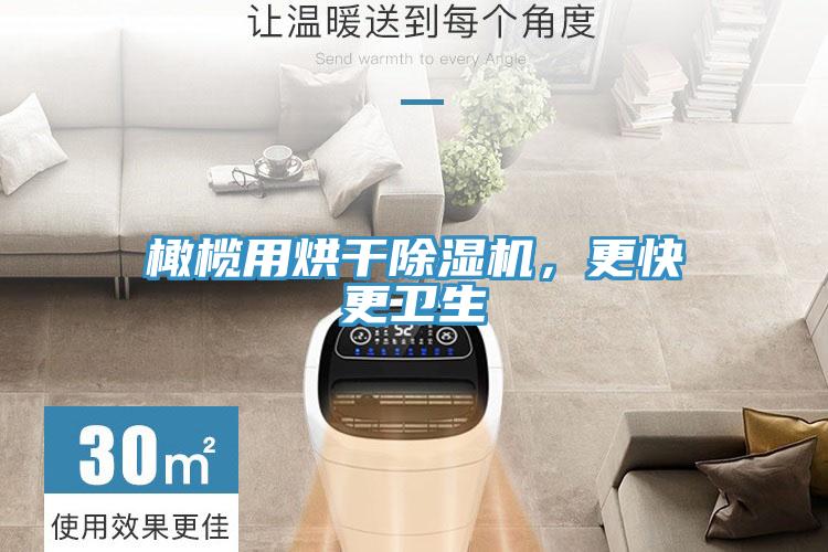 橄欖用烘干除濕機，更快更衛生