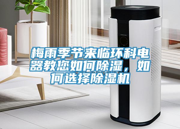 梅雨季節來臨環科電器教您如何除濕，如何選擇除濕機
