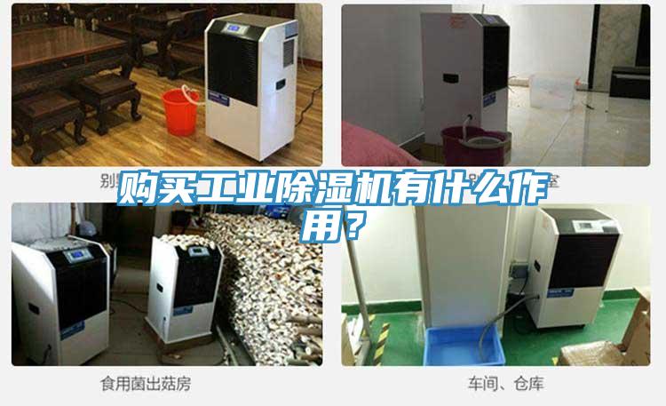 購買工業除濕機有什么作用？