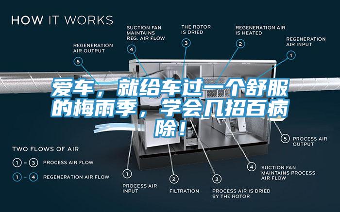 愛車，就給車過一個舒服的梅雨季，學會幾招百病除！