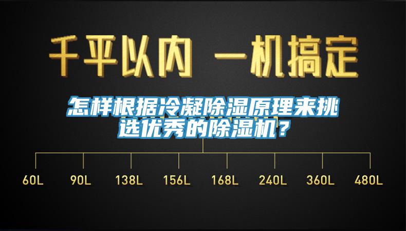 怎樣根據冷凝除濕原理來挑選優秀的除濕機？