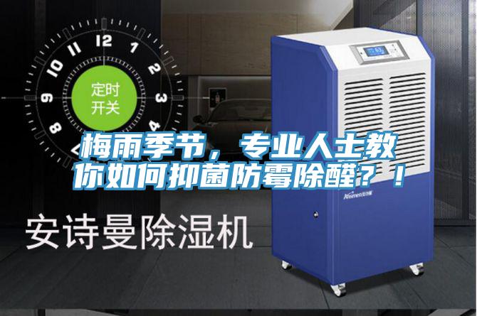 梅雨季節，專業人士教你如何抑菌防霉除醛？！