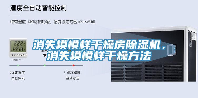 消失模模樣干燥房除濕機，消失模模樣干燥方法