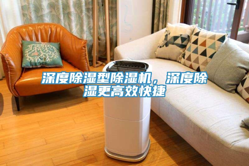 深度除濕型除濕機，深度除濕更高效快捷