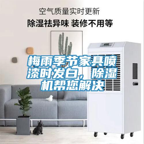 梅雨季節家具噴漆時發白，除濕機幫您解決