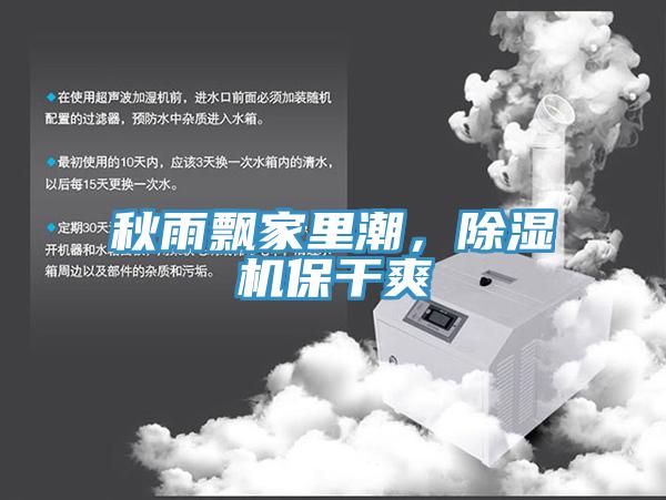 秋雨飄家里潮，除濕機保干爽