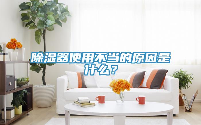 除濕器使用不當的原因是什么？