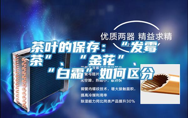 茶葉的保存：“發(fā)霉茶”、“金花”、“白霜”如何區(qū)分