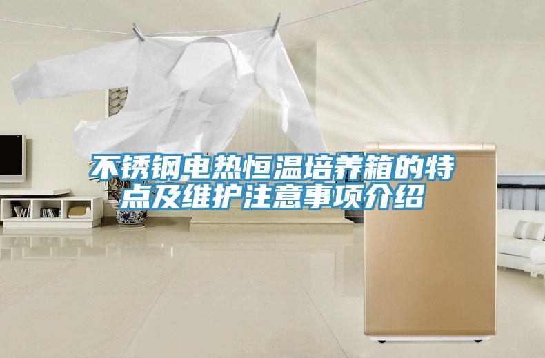 不銹鋼電熱恒溫培養箱的特點及維護注意事項介紹