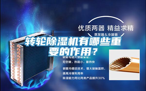 轉輪除濕機有哪些重要的作用？