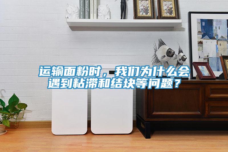 運輸面粉時，我們為什么會遇到粘滯和結塊等問題？