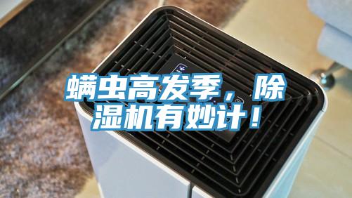 螨蟲高發季，除濕機有妙計！