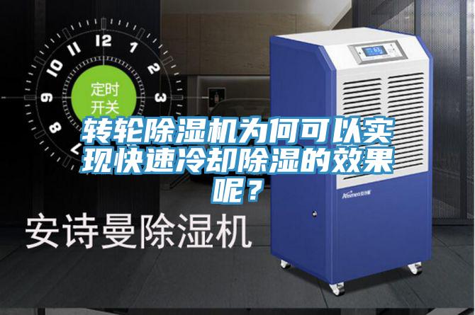 轉輪除濕機為何可以實現(xiàn)快速冷卻除濕的效果呢？