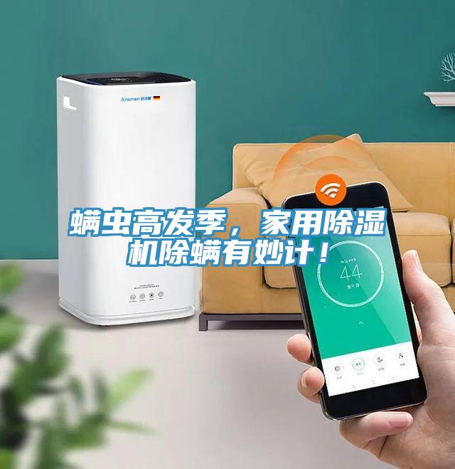 螨蟲高發季，家用除濕機除螨有妙計！