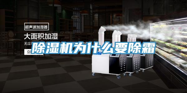 除濕機為什么要除霜