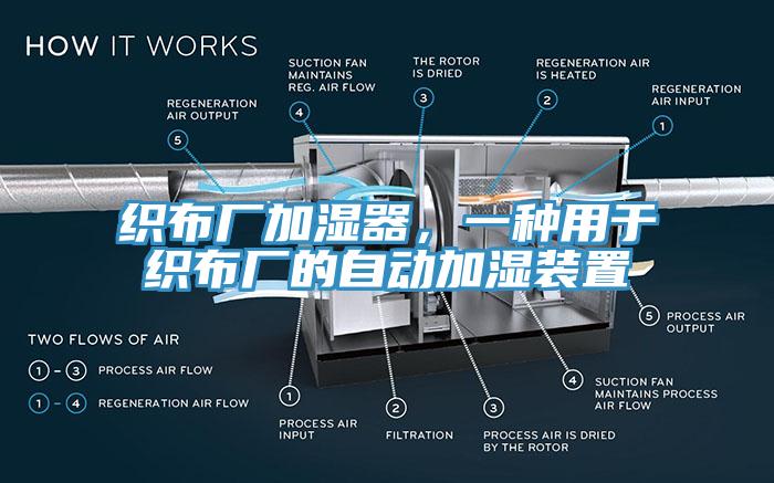 織布廠加濕器，一種用于織布廠的自動加濕裝置