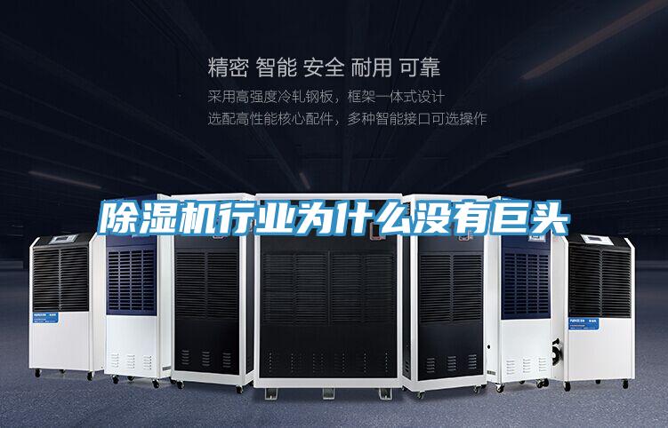 除濕機行業為什么沒有巨頭