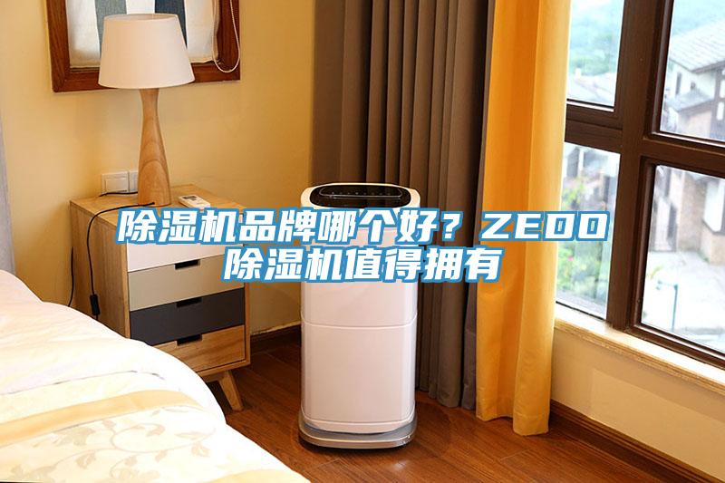 除濕機品牌哪個好？ZEDO除濕機值得擁有