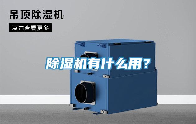 除濕機有什么用？