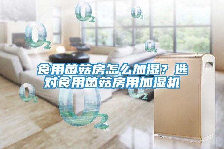食用菌菇房怎么加濕？選對食用菌菇房用加濕機