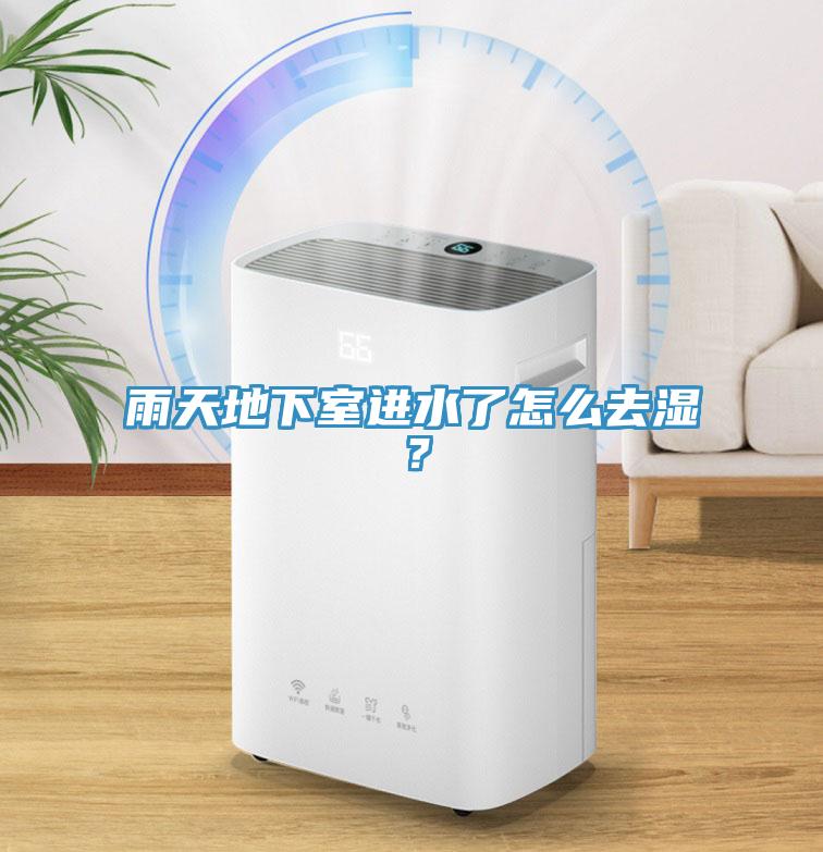 雨天地下室進水了怎么去濕？