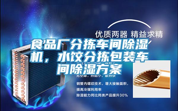 食品廠分揀車間除濕機，水餃分揀包裝車間除濕方案