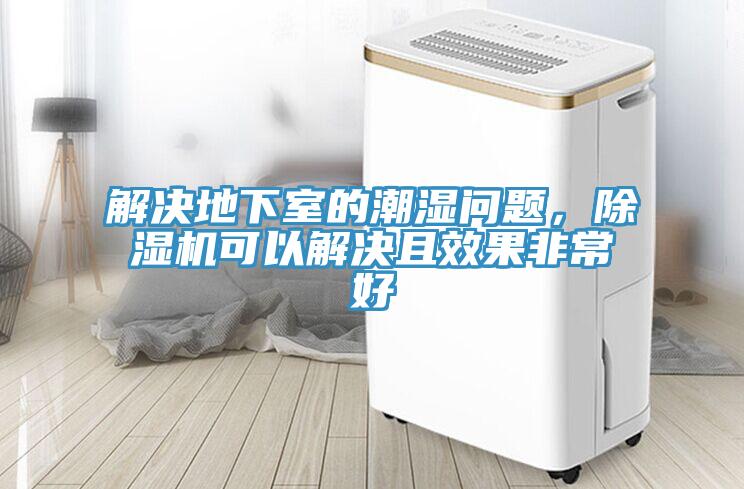 解決地下室的潮濕問題，除濕機可以解決且效果非常好