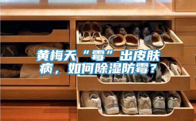 黃梅天“霉”出皮膚病，如何除濕防霉？