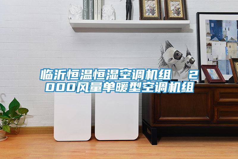 臨沂恒溫恒濕空調(diào)機組  2000風量單暖型空調(diào)機組