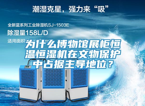 為什么博物館展柜恒溫恒濕機在文物保護中占據(jù)主導地位？