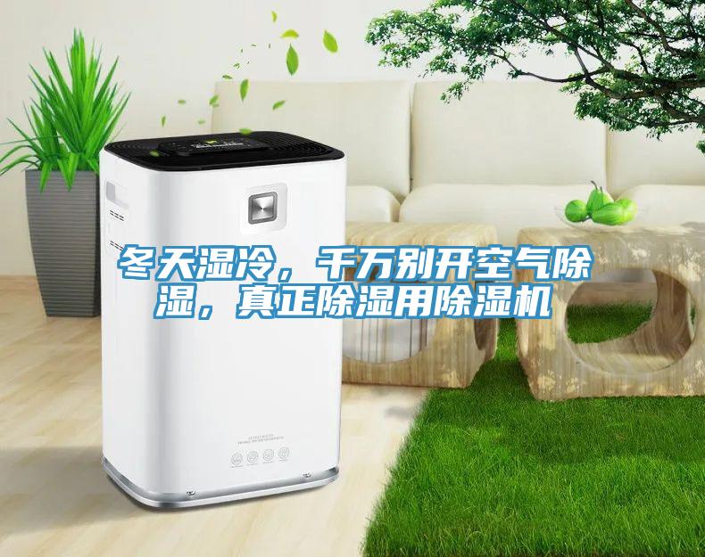 冬天濕冷，千萬別開空氣除濕，真正除濕用除濕機