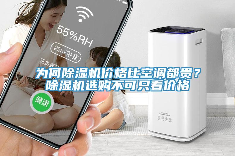為何除濕機價格比空調都貴？除濕機選購不可只看價格