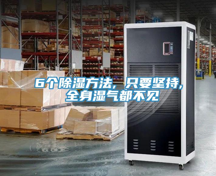 6個除濕方法, 只要堅持, 全身濕氣都不見