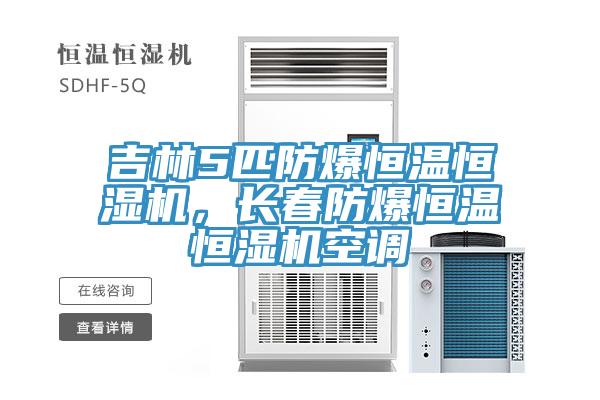 吉林5匹防爆恒溫恒濕機，長春防爆恒溫恒濕機空調