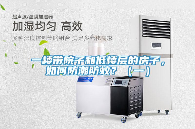 一樓帶院子和低樓層的房子，如何防潮防蚊？（一）