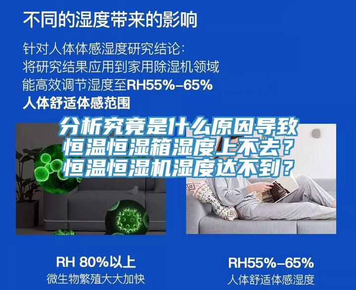 分析究竟是什么原因導致恒溫恒濕箱濕度上不去？恒溫恒濕機濕度達不到？