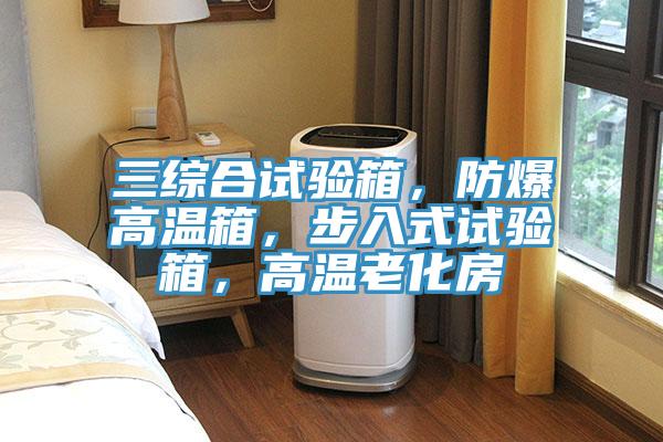 三綜合試驗箱，防爆高溫箱，步入式試驗箱，高溫老化房