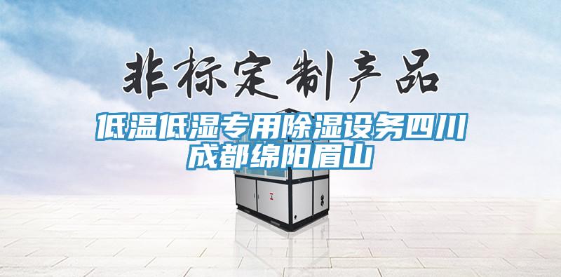 低溫低濕專用除濕設務四川成都綿陽眉山